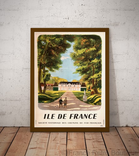 Poster affiche ile france - ile,