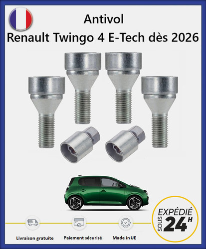 Ecrous antivol roues - antivol, de