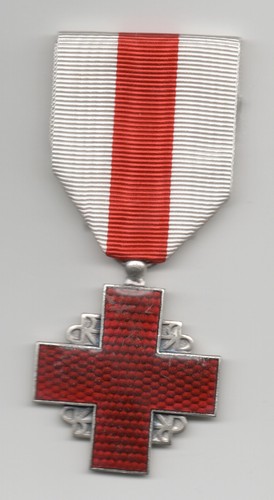 Médaille croix rouge - croix,