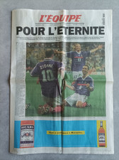 Journal l'EQUIPE du 13 Juillet