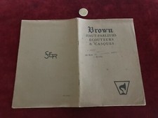 ancien catalogue brochure