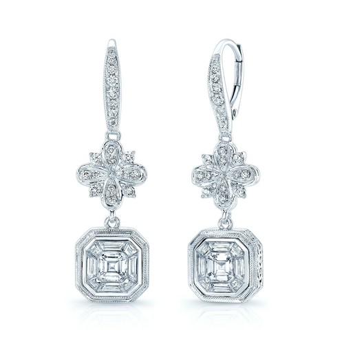Boucles oreilles losange - boucles,