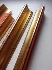 Lot de 4 baguettes en bois