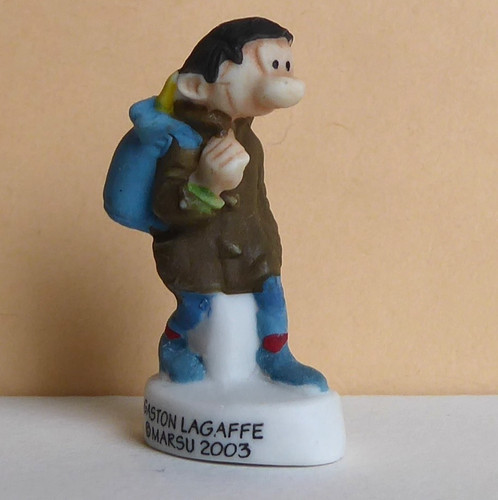 Fève gaston lagaffe marsu - fève,