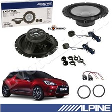 Kit 4 Enceintes Alpine Avant