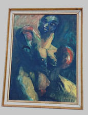 JEAN-PIERRE EIZIKMAN Tableau expressionniste signé