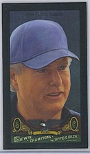 Steve Carlton 11 Upper Deck Goodwin Champions Foil Black Border Mini /9