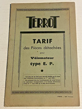 Tarif des Pièces Détachées