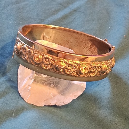 Bracelet jonc ouvrant - jonc, décor
