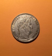 5 FRANCS 1833 LOUIS PHILIPPE