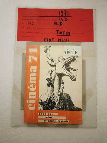 Tintin revue cinéma 159 - tintin,