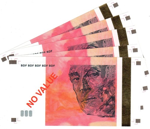Lot billets france test - 5,