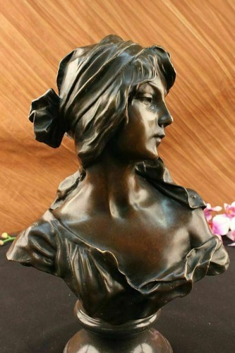 élégante statue bronze - statue, en