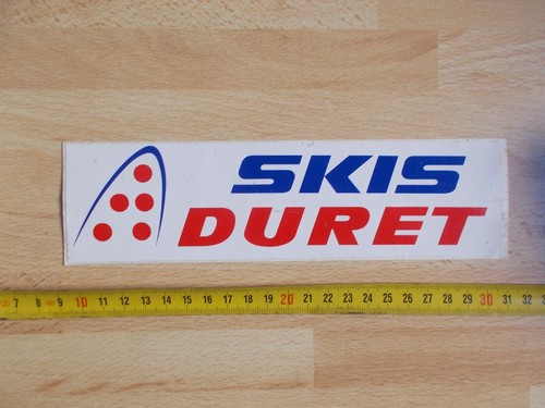 Autocollant skis duret - autocollant,