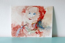 tableau portrait huile sur