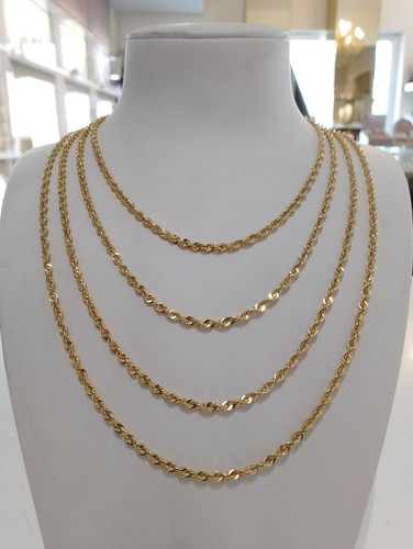 18k jaune chaîne collier - 18k,