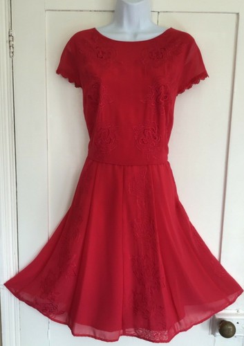 Robe rose corail vibrant