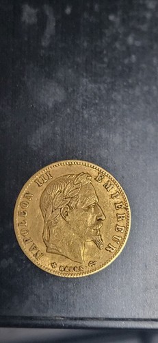 Franc 1868bb napoleon or - -,