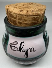 Rare Pot À Épices THYM R.P