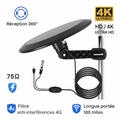 Antenne extérieure 360 - tv,