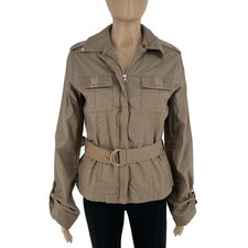 Veste En Lin Mélangé Marron