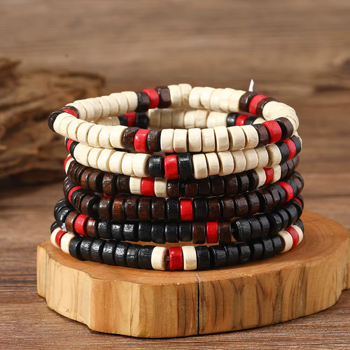 Lot bracelets de - 6, perles