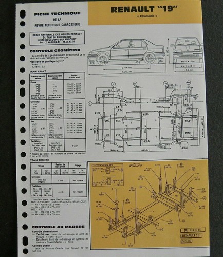 Fiche technique automobile