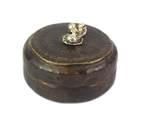 Laiton antique boite miniature - antique, boite,miniature