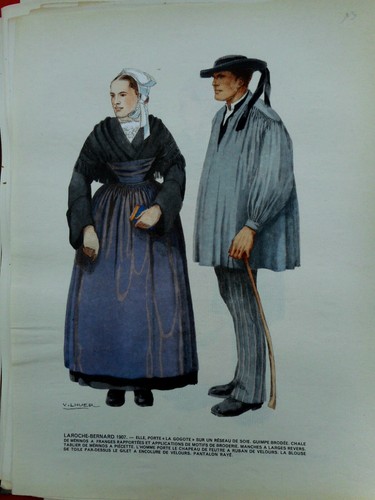Bretagne costume breton - costume,