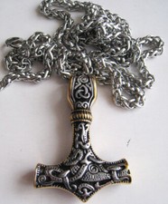 Pendentif marteau thor - de,