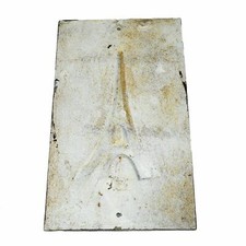 Plaque panneau fonte "La Tour Eiffel" porte mur maison clôture porte poteau j...