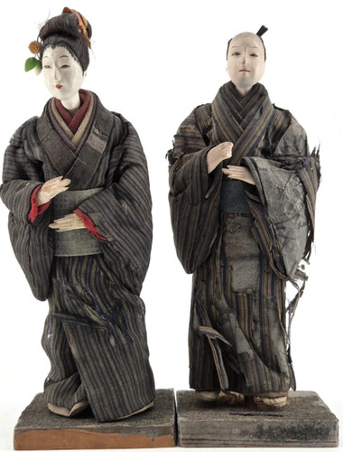 Couple poupée japon e - poupée,