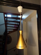 SUSPENSION DIABOLO DESIGN 50-60-VINTAGE-Métal-DLG STILNOVO-ARTELUCE