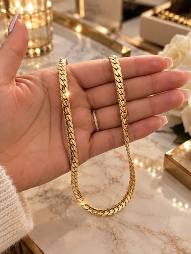 Collier golden snake - collier,