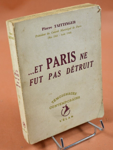 Paris fut pas détruit - fut,