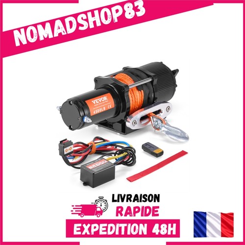 Vevor treuil électrique 12v - vevor,