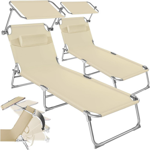 Set 2 chaise longue - ®, de