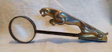 Ancienne loupe de bureau, prise mascotte de Jaguar, panthère