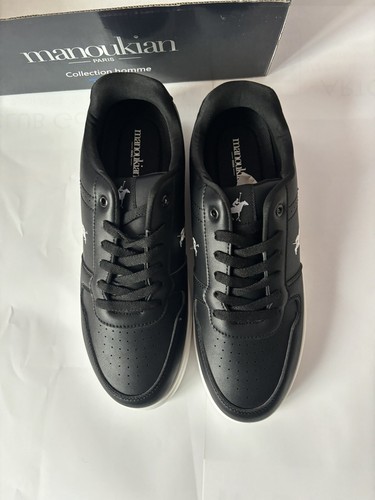 Baskets homme noir manoukian - noir,