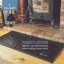 Tapis de chauffage résistant au feu Valiant pour poêles, feux ouverts, barbec...