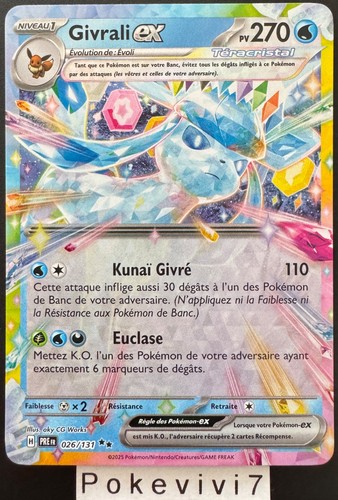Carte pokemon givrali - carte,