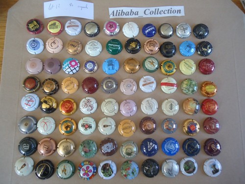 Lot muselets champagne - 80,