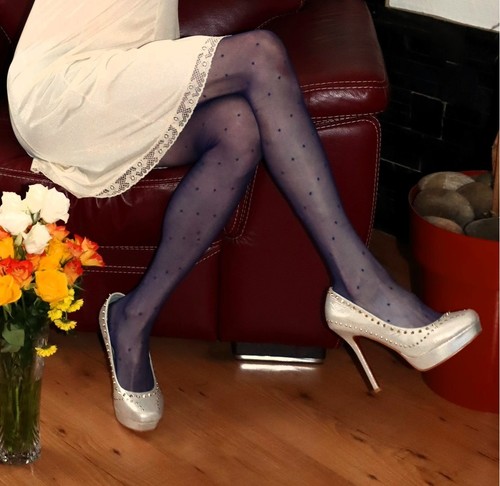 Collants pois 100 - collants, à