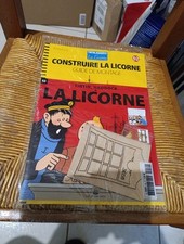 Tintin La Licorne Maquette  sous blister n 52 Collection hachette