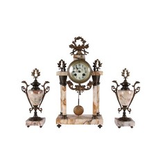 Horloge Triptyque Ancien