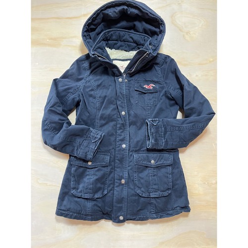 Y2k hollister navy - navy, sherpa
