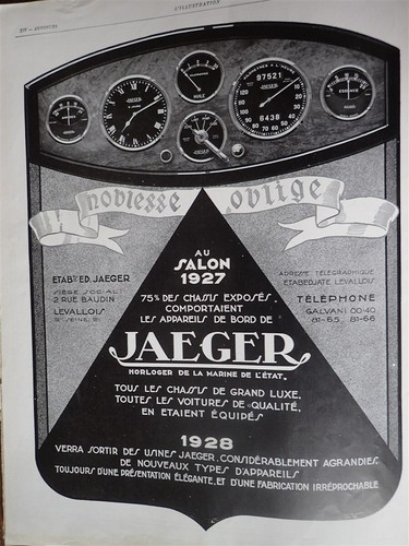Jaeger horloger marine - horloger,