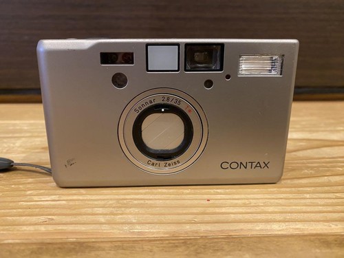 Contax silver titanium - t3,
