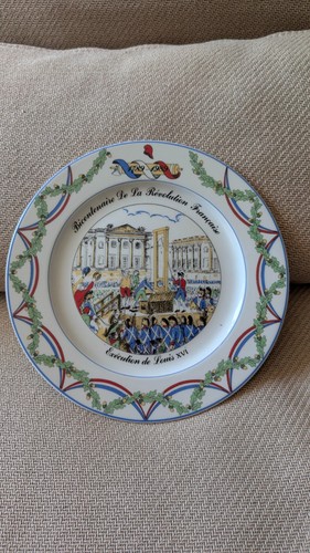 Ancienne assiette parlante - ancienne,