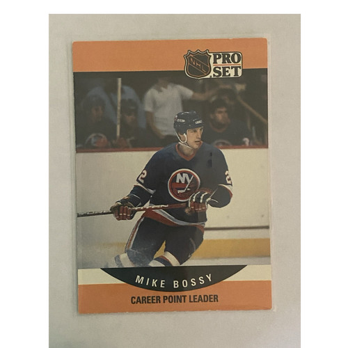 Pro set 1990 mike bossy - set,